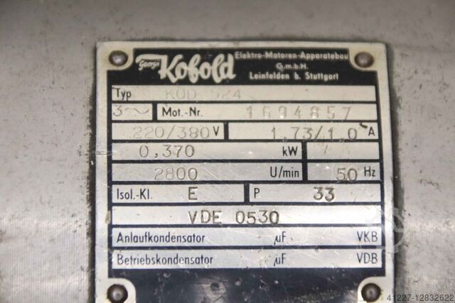 Stichelschleifmaschine Weilheim Deckel SO/64-6550