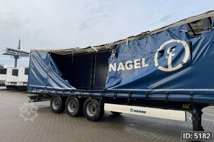 Schiebeplanen Krone SD / Drum brakes / DAMAGED