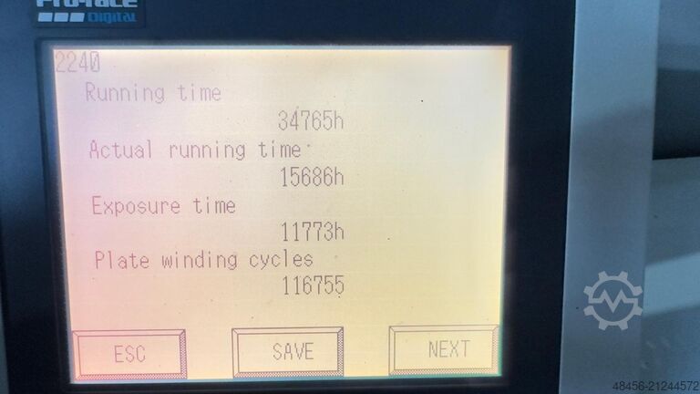 Belichter Naświetlarka CTP SCREEN PTR-4100