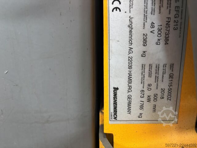 Elektrisch – 3 Räder Jungheinrich EFG 213