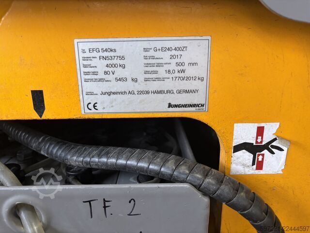 Elektrisch – 4 Räder Jungheinrich EFG 540ks