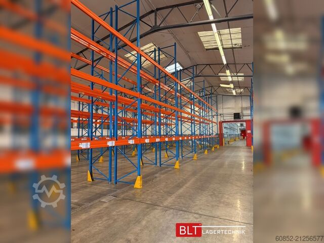 Heavy-duty shelf ca. 18,5 lfm Stow Palettenregale H:700cm 3200 kg Fachlast Boden +3 , Hochregale