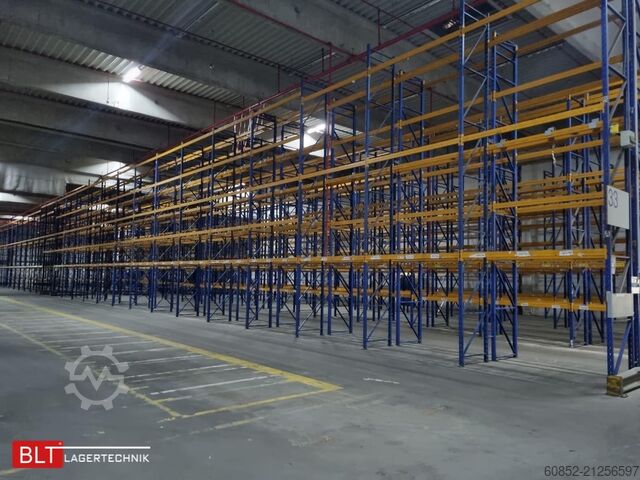 Schwerlastregal Industrieregal Hochregal Jungheinrich Delta – 14,10 lfm | Höhe 7, Höhe 7,50 m , Boden +3 , Fachlast 2700kg