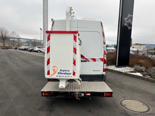 Working platform truck RENAULT Master 2.3 dCi / France Elevateur 121FT, 12m
