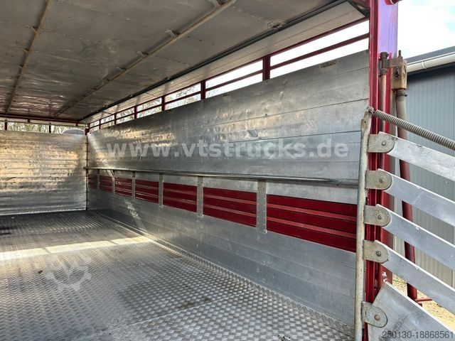 Cattle truck MERCEDES-BENZ Actros 1841 MP3 1.Stock Köstner Viehaufbau