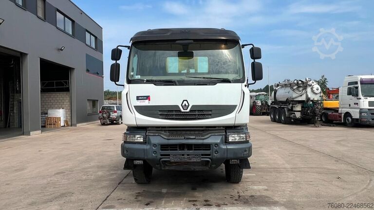 Plattformanhänger Renault Kerax 450 DXI (BOITE MANUELLE / 6X4 / LAMES / R...