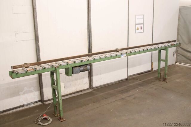 Rollenbahn angetrieben 3,75 bis 70,2 m/min FN Friedrich Niemenn 140 x 4400 mm