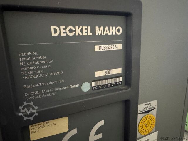 Universal machining center Deckel Maho DMU 50 M