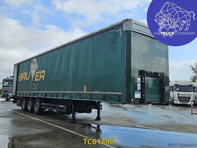 Sliding tarpaulins Kögel COIL TRAILER