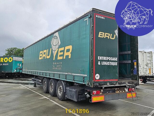 Sliding tarpaulins Kögel COIL TRAILER