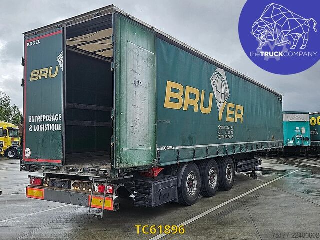Sliding tarpaulins Kögel COIL TRAILER