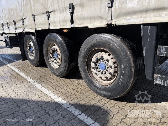Auflieger mit Pritsche & Plane Schmitz Cargobull Curtainsider Standard