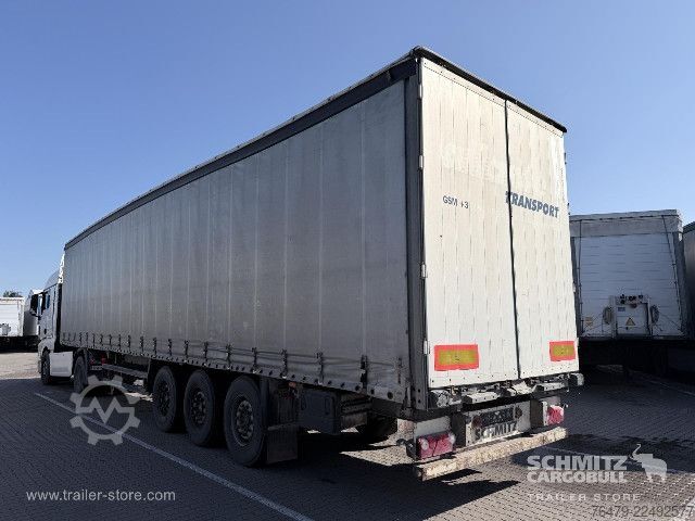 Auflieger mit Pritsche & Plane Schmitz Cargobull Curtainsider Standard