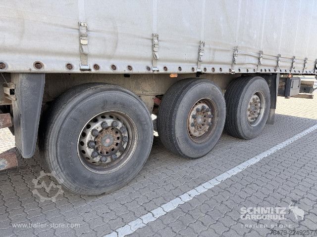 Auflieger mit Pritsche & Plane Schmitz Cargobull Curtainsider Standard