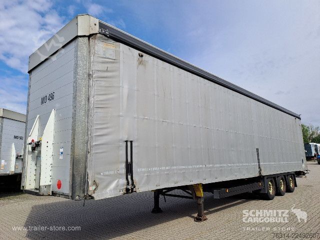 Auflieger mit Pritsche & Plane Schmitz Cargobull Curtainsider Mega Getränke