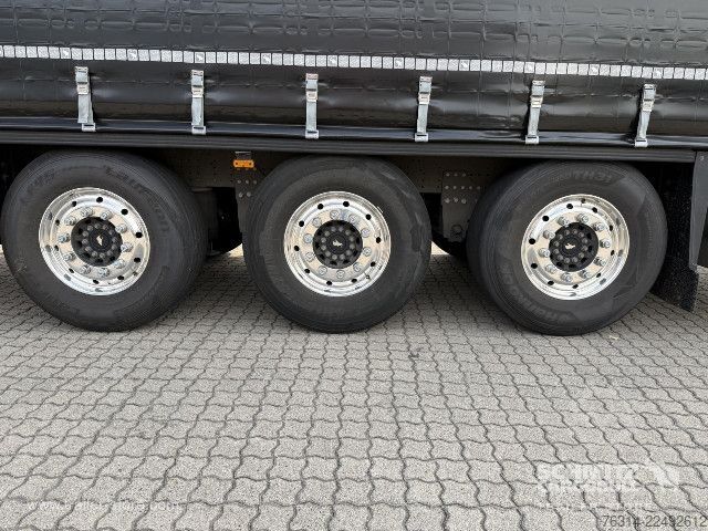 Auflieger mit Pritsche & Plane Schmitz Cargobull Curtainsider Standard