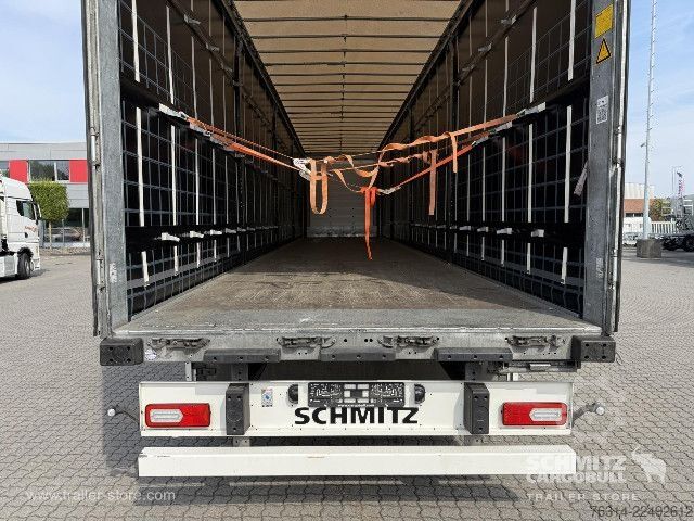 Auflieger mit Pritsche & Plane Schmitz Cargobull Curtainsider Standard