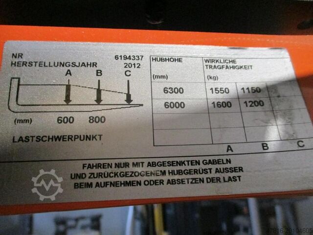 Reach truck BT RRE 160