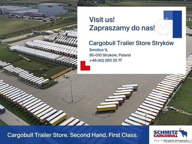 Reefer semitrailer Schmitz Cargobull Tiefkühlkoffer Standard Doppelstock