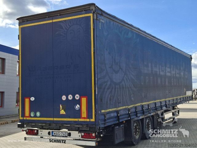 Auflieger mit Pritsche & Plane Schmitz Cargobull Curtainsider Mega