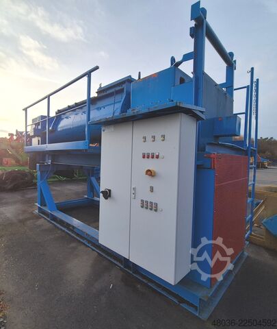 Twin-shaft mixer Haendle Zwangsmischer