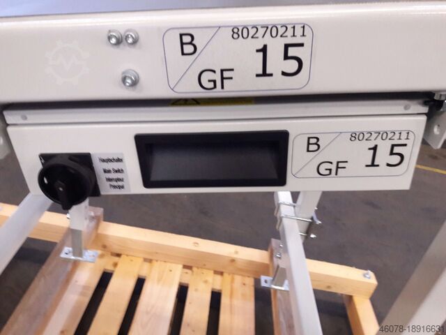 Gurtförderer Förderband Gurtband Kannegiesser GF 1250-680-600