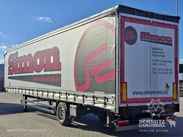 Auflieger mit Pritsche & Plane Schwarzmüller Curtainsider Standard