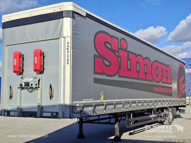 Auflieger mit Pritsche & Plane Schwarzmüller Curtainsider Standard