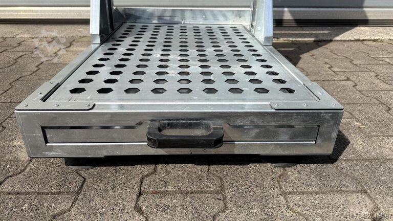 Pump Rack, Galvanized, Drawer, 600x900mm, 1 Pump Kama Pump Rack