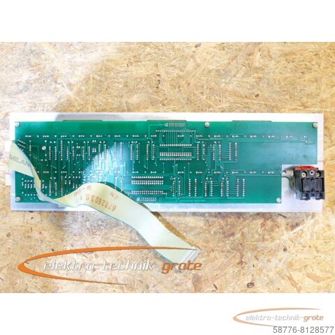 Komponente Overbeck / Marposs 6830219002 Operator Panel