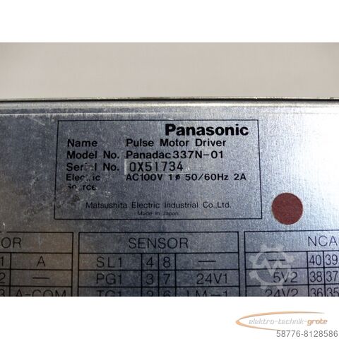 Component Panasonic Panadac 337N-01 Pulse Motor Driver
