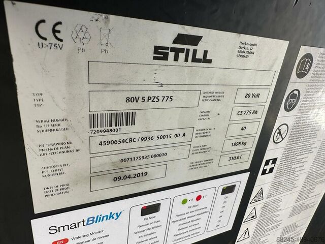 VS-22140 Elektro-Triplex-Gabelstapler Still RX60-35 Gabelspreizer STILL RX60-35