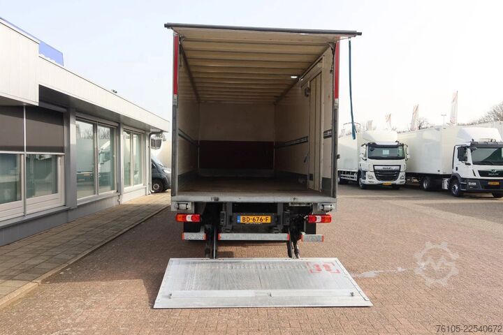 Koffer Mercedes-Benz Atego 1218 1218 L Bak+Klep Dhollandia 1500 kg
