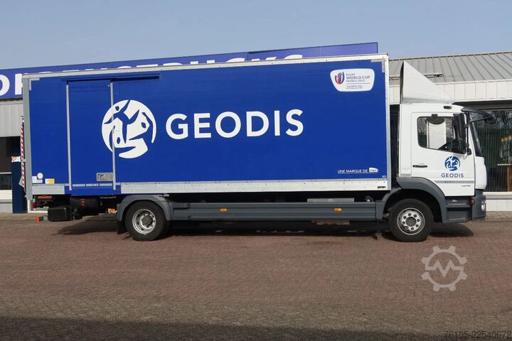 Koffer Mercedes-Benz Atego 1218 1218 L Bak+Klep Dhollandia 1500 kg