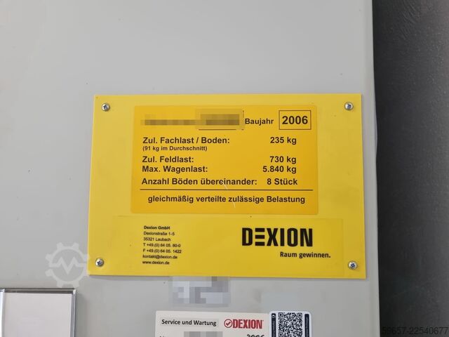 Rollregal / Schiebregal DEXION Dexion 