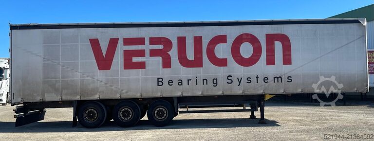 Open semitrailer with tarp Schmitz Cargobull SCS 24/L-13.62  Curtainsider Edscha