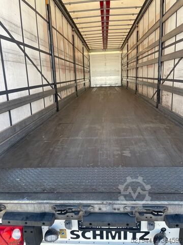 Open semitrailer with tarp Schmitz Cargobull SCS 24/L-13.62  Curtainsider Edscha