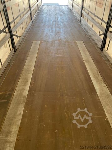 Open semitrailer with tarp Schmitz Cargobull SCS 24/L-13.62  Curtainsider Edscha