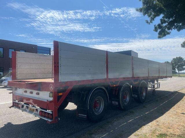 Open body Pacton T3-003 Stenentrailer / Open Trailer / BPW Axles...