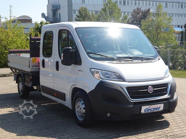 Pritschenwagen FIAT Ducato Maxi Doka Pritsche Fassi Ladekran