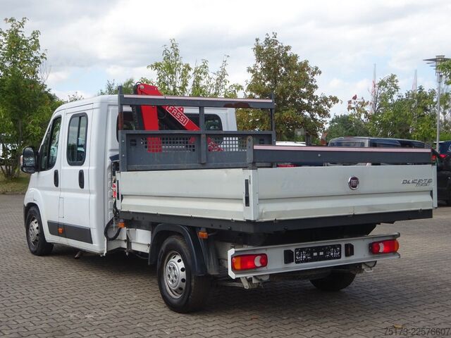 Pritschenwagen FIAT Ducato Maxi Doka Pritsche Fassi Ladekran