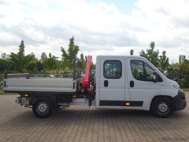 Pritschenwagen FIAT Ducato Maxi Doka Pritsche Fassi Ladekran