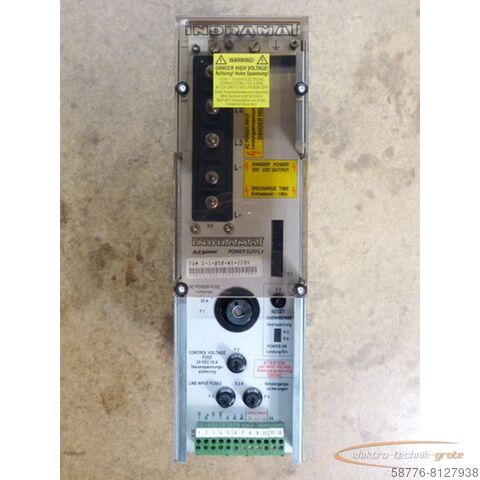 Indramat component Indramat TVM 2.1-050-W1-220V A.C. Servo Power Supply