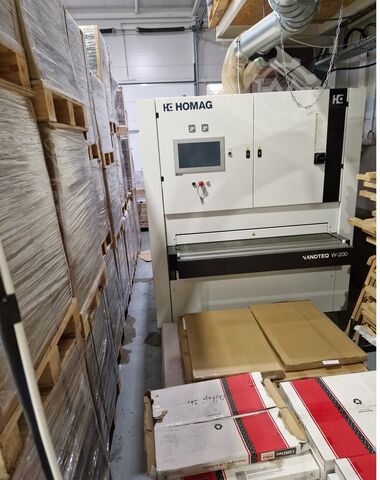 Wide belt sander HOMAG SANDTEQ W-200 OPTIMAT SWT 22/RC