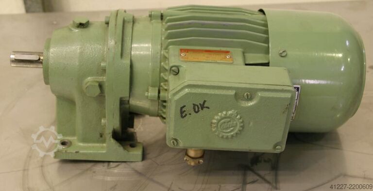 Geared motor 0.75 kW 108 rpm Bockwoldt 0-80N/4DBR