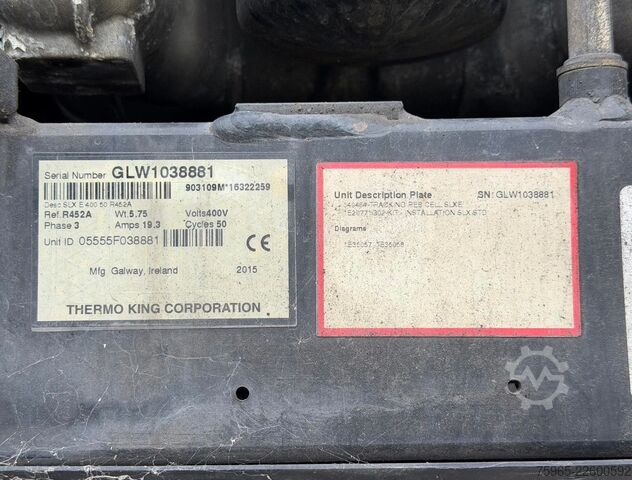Auflieger  Draco LUCHTENBERG ISO BOX THERMO KING SLXe 400 A