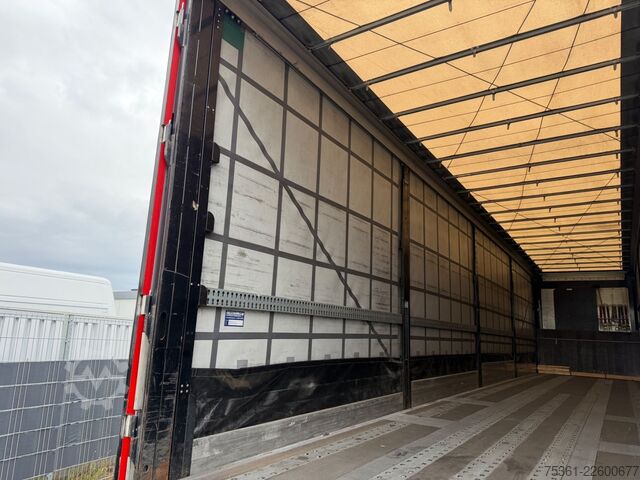 Semitrailer  Göbel Rollerbett Mega AIRCARGO Hyrdraul. Hubdach