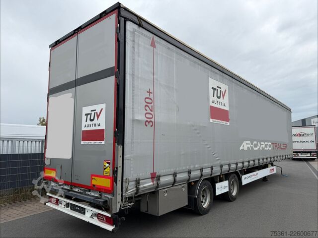 Semitrailer  Göbel Rollerbett Mega AIRCARGO Hyrdraul. Hubdach