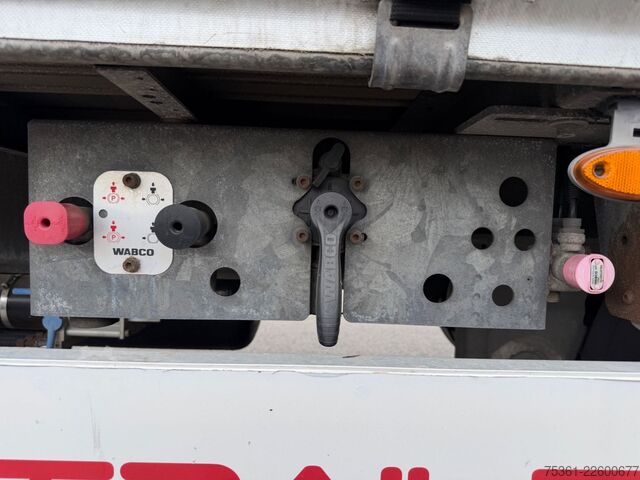 Semitrailer  Göbel Rollerbett Mega AIRCARGO Hyrdraul. Hubdach