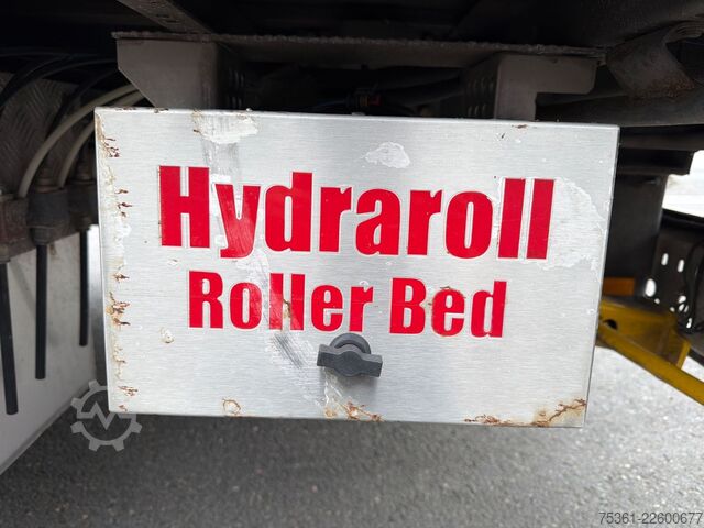 Semitrailer  Göbel Rollerbett Mega AIRCARGO Hyrdraul. Hubdach